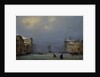 Snow and fog on the Grand canal, c. 1840 by Anonymous