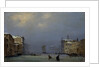 Snow and fog on the Grand canal, c. 1840 by Anonymous