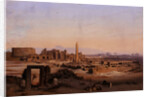 Egypt. Karnak in Thebes, 1843 by Anonymous