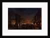 Paris, Boulevard and the Porte Saint-Denis, 1855 by Anonymous
