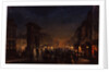 Paris, Boulevard and the Porte Saint-Denis, 1855 by Anonymous