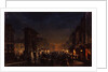 Paris, Boulevard and the Porte Saint-Denis, 1855 by Anonymous