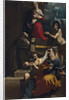 Madonna and Child Enthroned with Saints Francis, Matthew and John the Baptist, ca 1624 by Anonymous