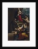 Madonna and Child Enthroned with Saints Francis, Matthew and John the Baptist, ca 1624 by Anonymous