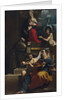 Madonna and Child Enthroned with Saints Francis, Matthew and John the Baptist, ca 1624 by Anonymous