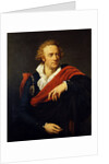 Portrait of the poet Count Vittorio Alfieri, 1793 by Anonymous