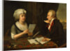 The poet Count Vittorio Alfieri and Princess Louise of Stolberg-Gedern, 1796 by Anonymous