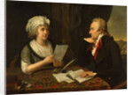 The poet Count Vittorio Alfieri and Princess Louise of Stolberg-Gedern, 1796 by Anonymous