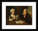 The poet Count Vittorio Alfieri and Princess Louise of Stolberg-Gedern, 1796 by Anonymous