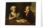 The poet Count Vittorio Alfieri and Princess Louise of Stolberg-Gedern, 1796 by Anonymous