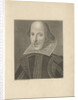 Portrait of William Shakespeare, ca 1625 by Anonymous