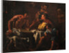Satyr and peasant family by Anonymous