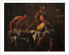 Satyr and peasant family by Anonymous