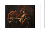 Satyr and peasant family by Anonymous