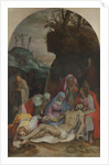 The Lamentation over Christ, before 1586 by Anonymous