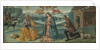 The Adoration of the Shepherds with Filippo Strozzi (predella of the Lecceto Altarpiece), 1487-1488 by Anonymous
