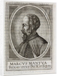 Portrait of Marco Mantova Benavides by Anonymous
