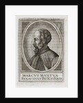 Portrait of Marco Mantova Benavides by Anonymous
