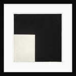 Black and White. Suprematist Composition, 1915 by Anonymous