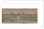Windmills at Dordrecht (Weeskinderendijk), 1881 by Anonymous