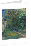 The garden at the asylum at Saint-Rémy, 1889 by Anonymous