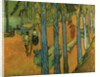 Falling leaves (Les Alyscamps), 1888 by Anonymous