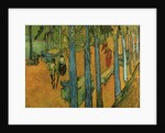 Falling leaves (Les Alyscamps), 1888 by Anonymous