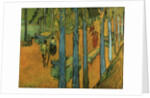 Falling leaves (Les Alyscamps), 1888 by Anonymous