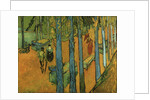 Falling leaves (Les Alyscamps), 1888 by Anonymous
