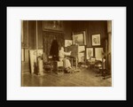 Pierre Puvis de Chavannes in his workshop, c. 1890 by Anonymous