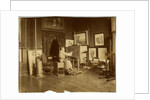 Pierre Puvis de Chavannes in his workshop, c. 1890 by Anonymous