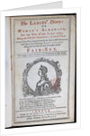 Cover of The Ladies Diary or the Womans Almanack, London, 1789 by Anonymous