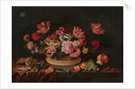 Basket of flowers and shells, 1639 by Anonymous