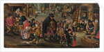 Blind Hurdy-Gurdy Player by Anonymous