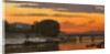 The Pont de la Concorde at sunset, c. 1837 by Anonymous