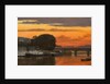 The Pont de la Concorde at sunset, c. 1837 by Anonymous