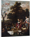 Orpheus among the animals, 1660s by Anonymous