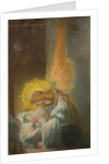 The guardian angel, 1897 by Anonymous