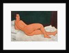 Nude lying (Nu couché), 1917 by Anonymous
