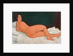 Nude lying (Nu couché), 1917 by Anonymous