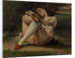 Woman with White Stockings (La Femme aux bas blancs), 1861 by Anonymous