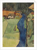 Town on the Blue River, Krumau, 1910 by Anonymous