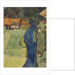 Town on the Blue River, Krumau, 1910 by Anonymous