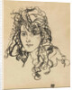 Girls head (Frau Sohn), 1918 by Anonymous