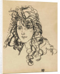 Girls head (Frau Sohn), 1918 by Anonymous