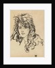 Girls head (Frau Sohn), 1918 by Anonymous