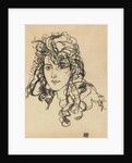 Girls head (Frau Sohn), 1918 by Anonymous