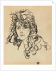 Girls head (Frau Sohn), 1918 by Anonymous