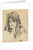 Girls head (Frau Sohn), 1918 by Anonymous