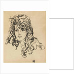 Girls head (Frau Sohn), 1918 by Anonymous